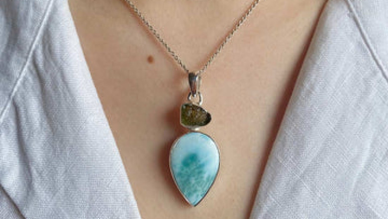 Larimar Jewelry That Channels Ocean Serenity